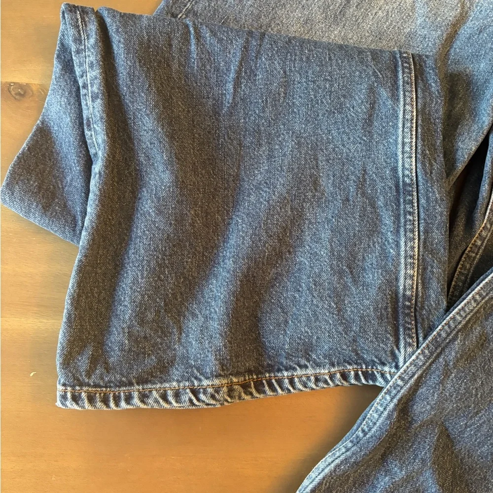 Reformation Relaxed Fit Blue Jeans - Picture 5 of 7
